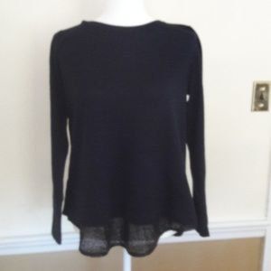 Boden Navy and Black Sweater